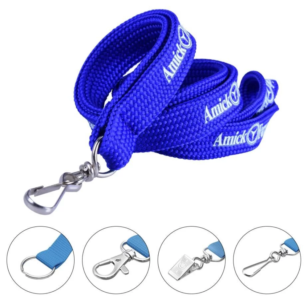 3/8" Imprinted Tubular Lanyards