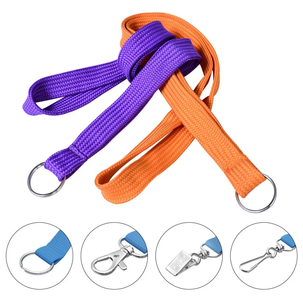 1/2" Imprinted Tubular Lanyards