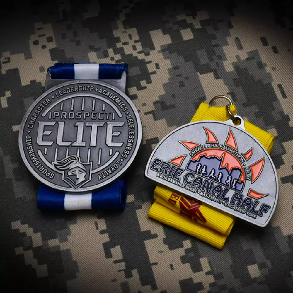 4" Custom Die Cast Antiques Medals