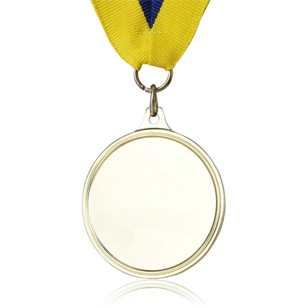 Médaille en forme de stock de 2" avec autocollant imprimé en quadrichromie en dôme