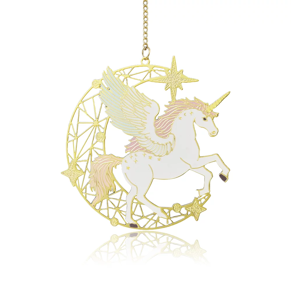 4" Gold Etched Ornament