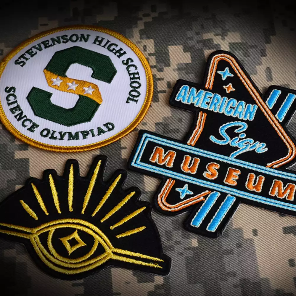 2.5" Embroidered Patch (50% Coverage)