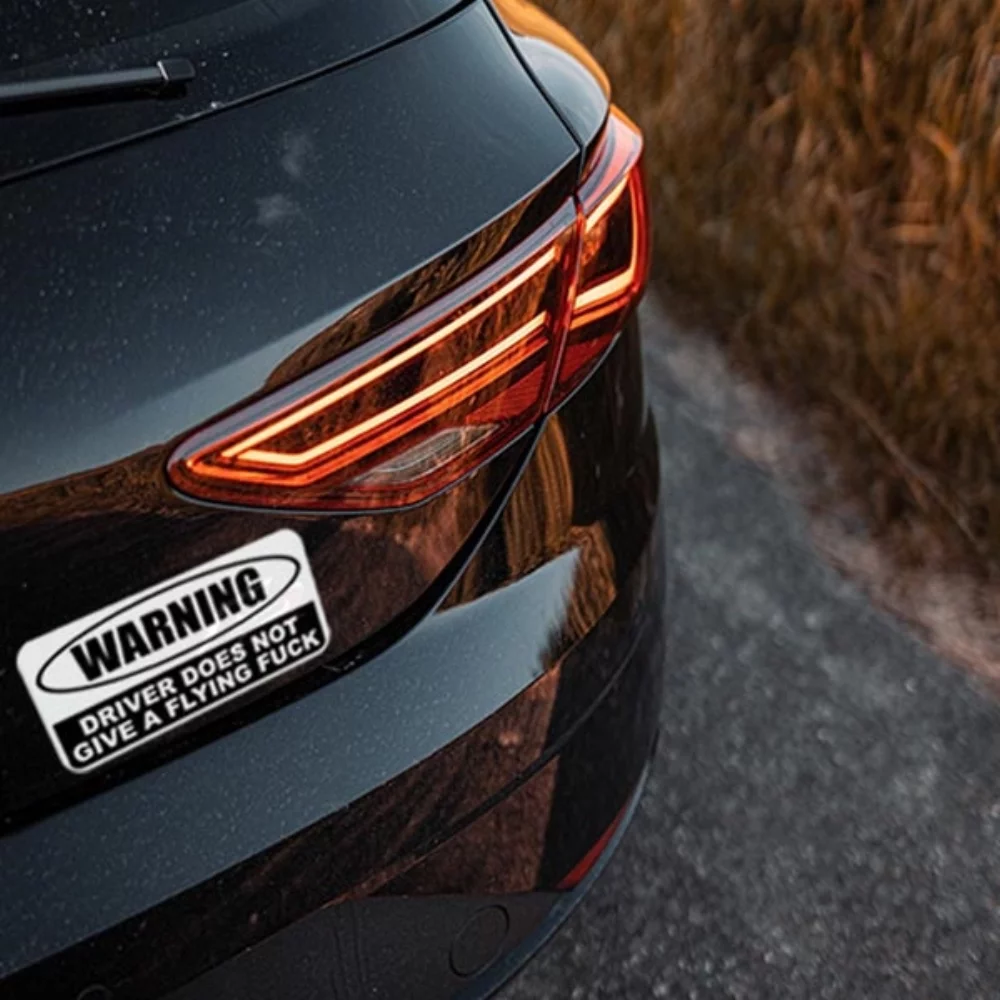 Autocollant de pare-chocs (8" x 2,4")