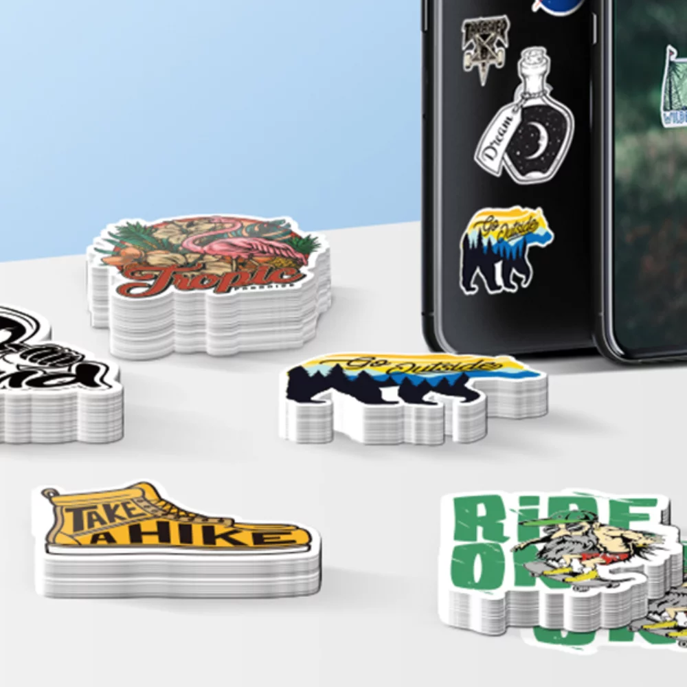 2" Custom Shape Die Cut Sticker
