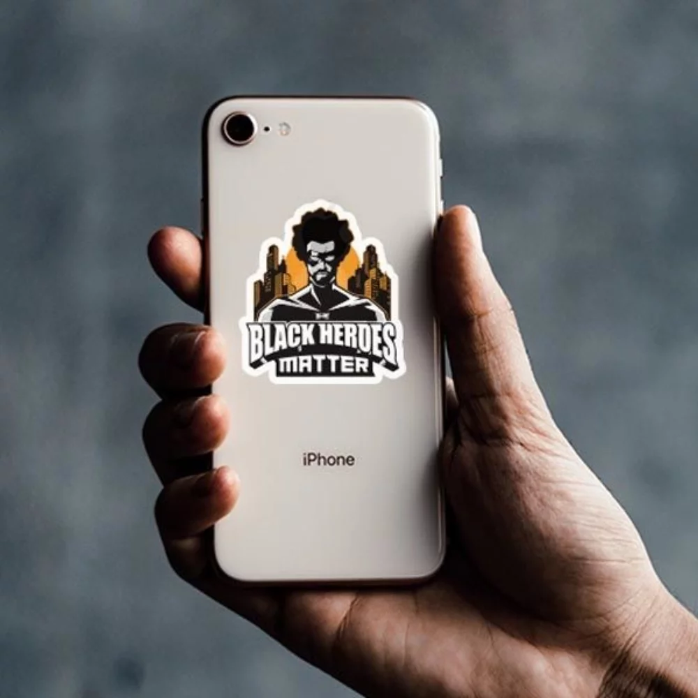 Autocollant en vinyle découpé sur mesure