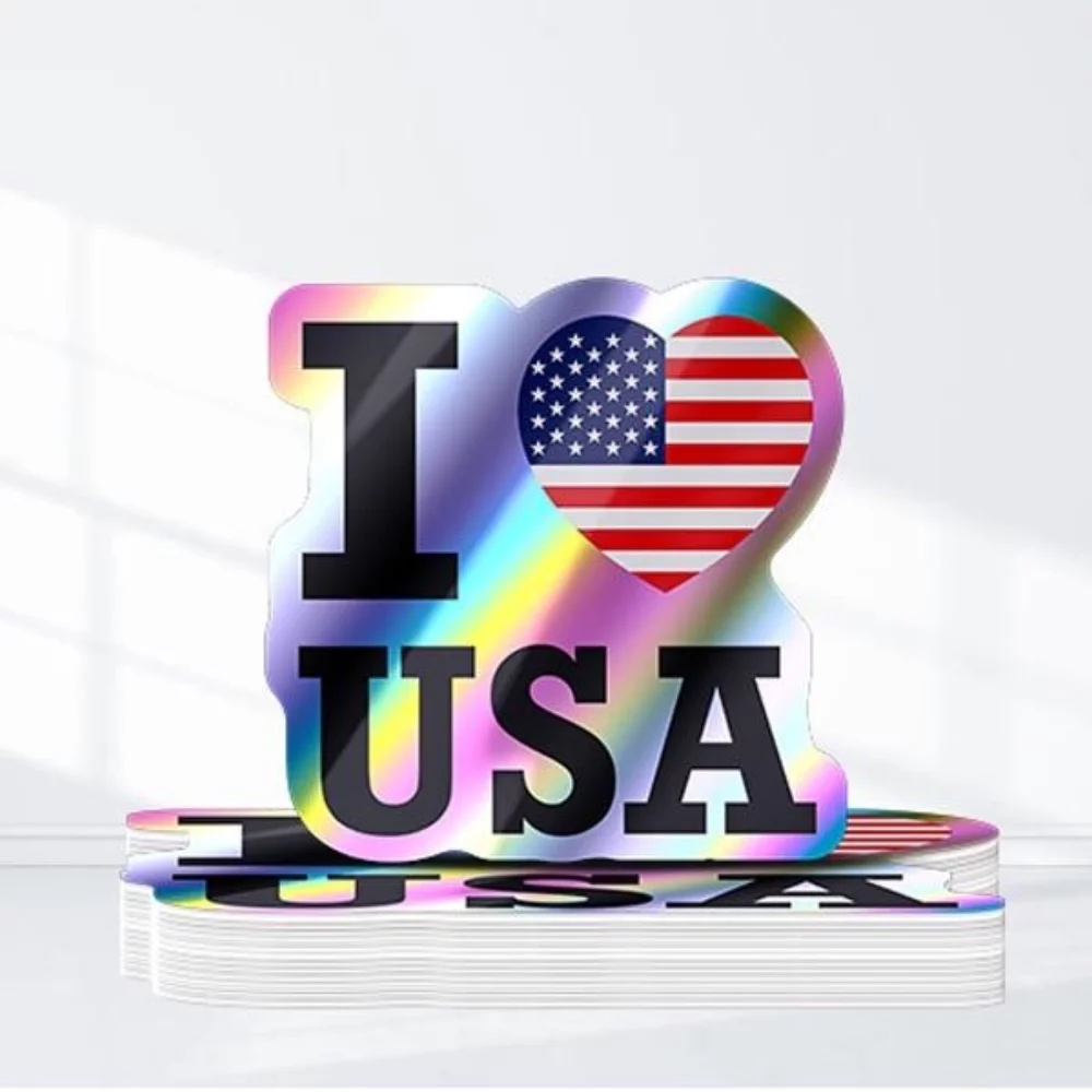 4" Custom Holographic Die-Cut Sticker