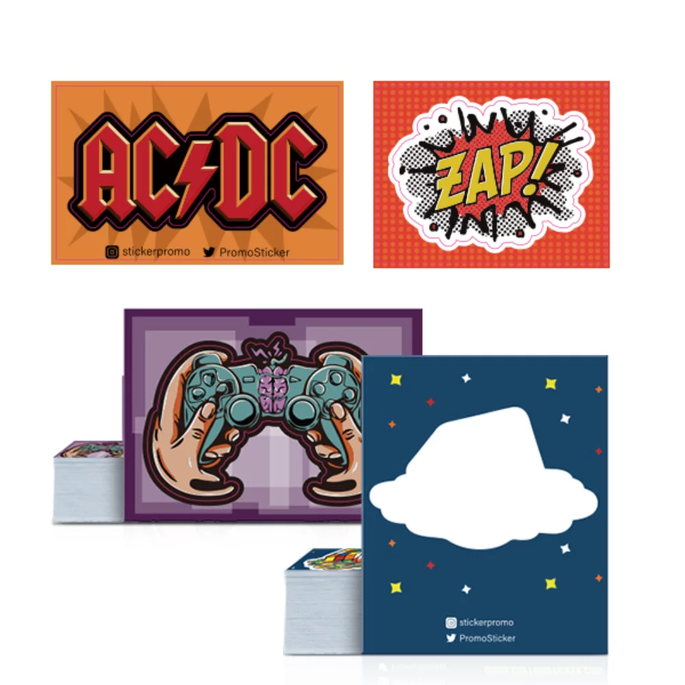 Kiss Cut Custom Shaped Sticker