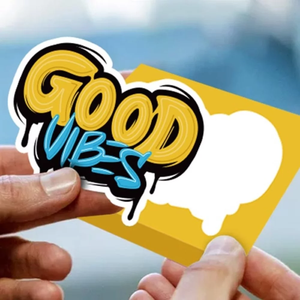 Kiss Cut Custom Shaped Sticker