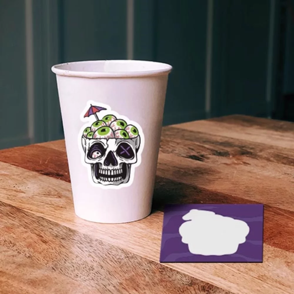 Autocollant découpé à l'embrasure (5"x5")