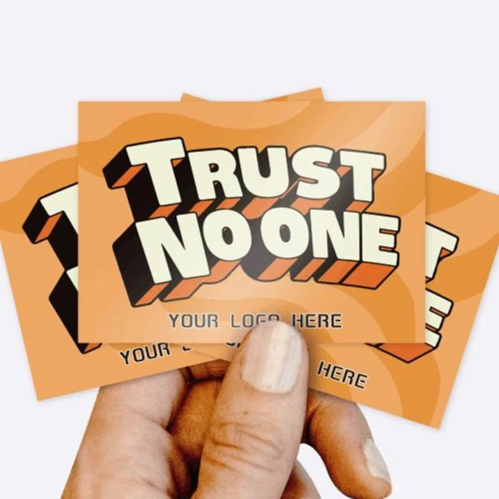 3" Custom Logo Sticker