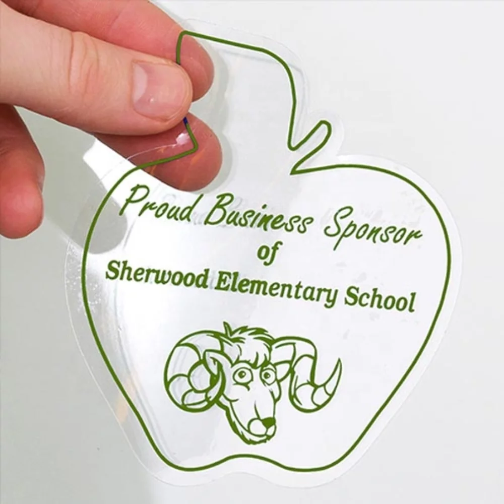 Décalcomanie statique de 3 pouces