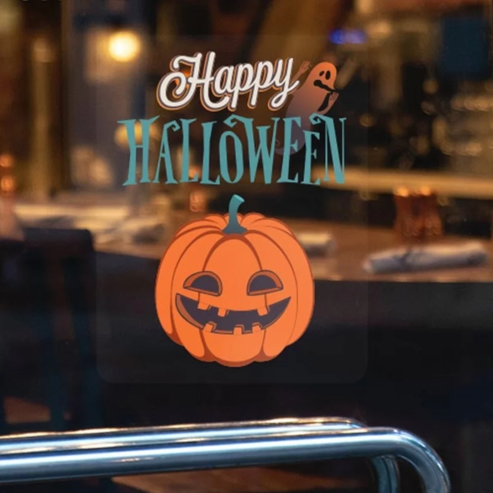 Décalcomanie statique personnalisée amovible pour fenêtre de 2 pouces.