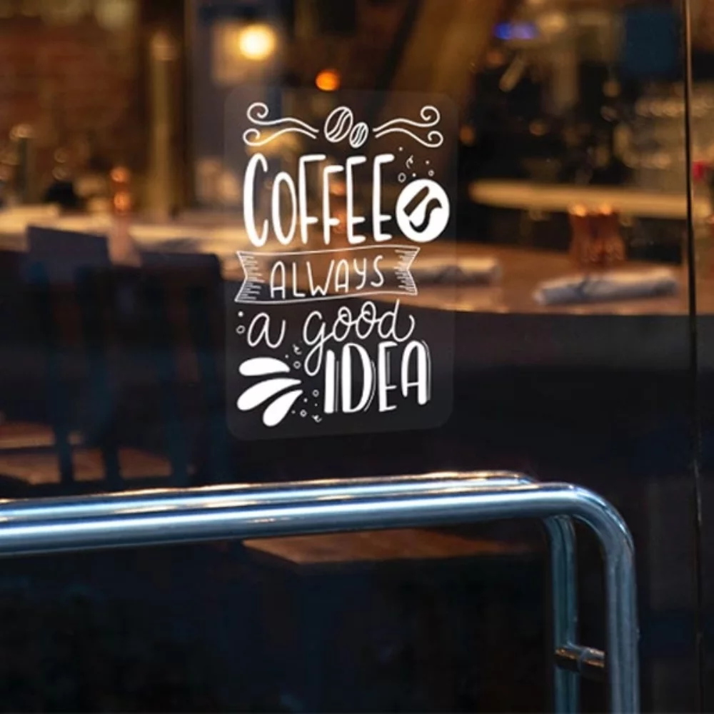 Décalcomanie statique de 3 pouces