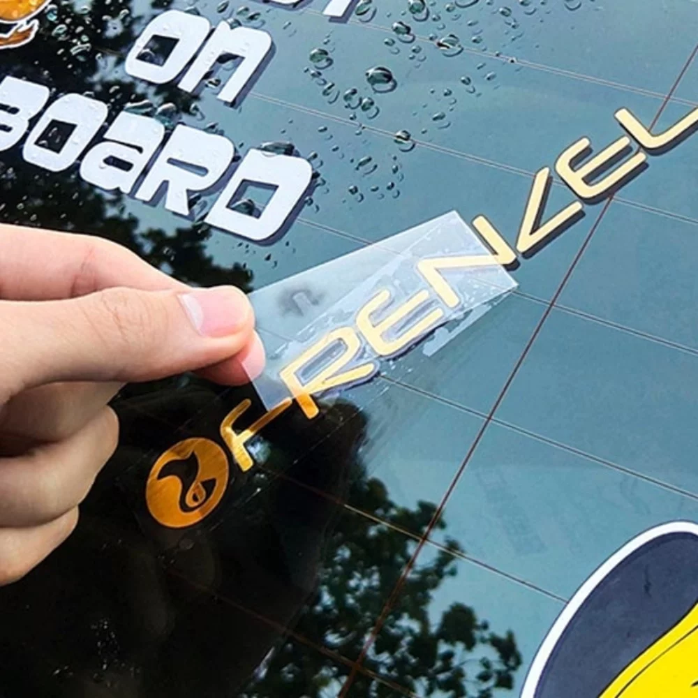 4" Custom Full Color Transfer Sticker