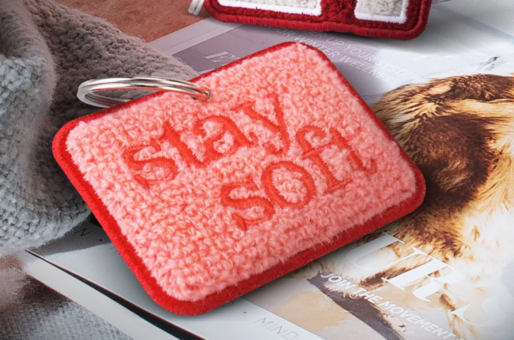 Chenille Keychains -1.75"