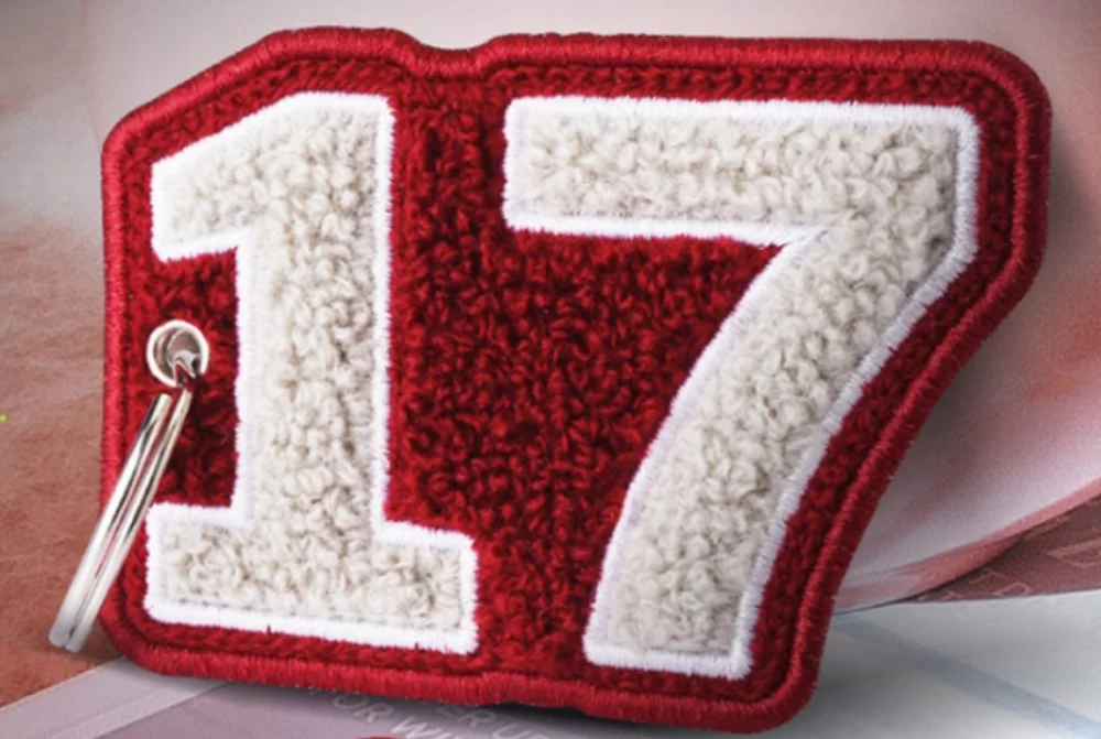 Chenille Keychains -1.75"