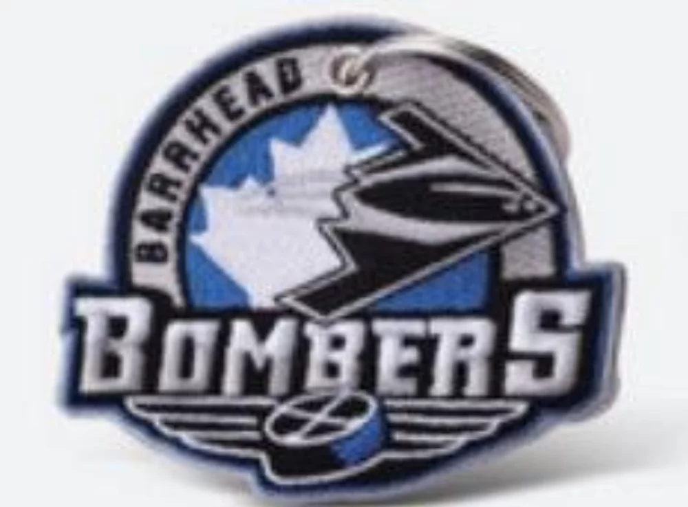 50% Embroidered Keychain- 2.5"