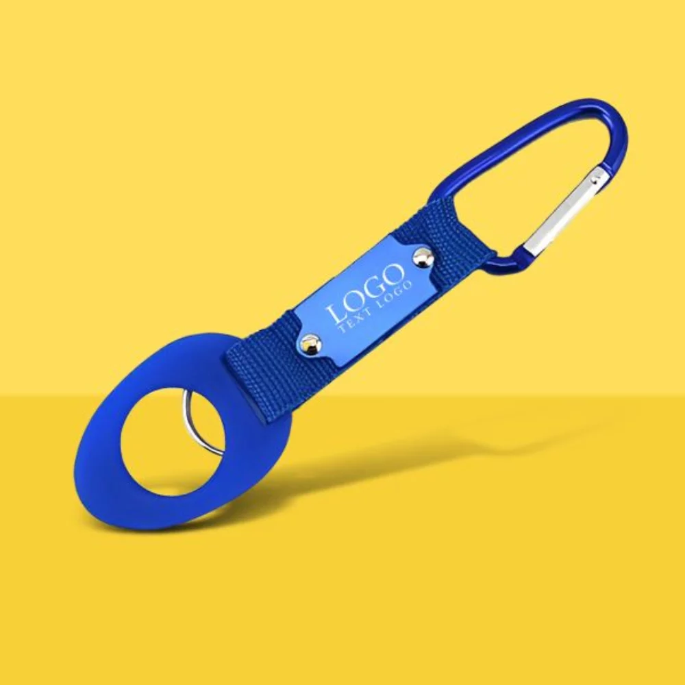 Custom Universal Water Bottle Holder W/ Metal Carabiners Clip