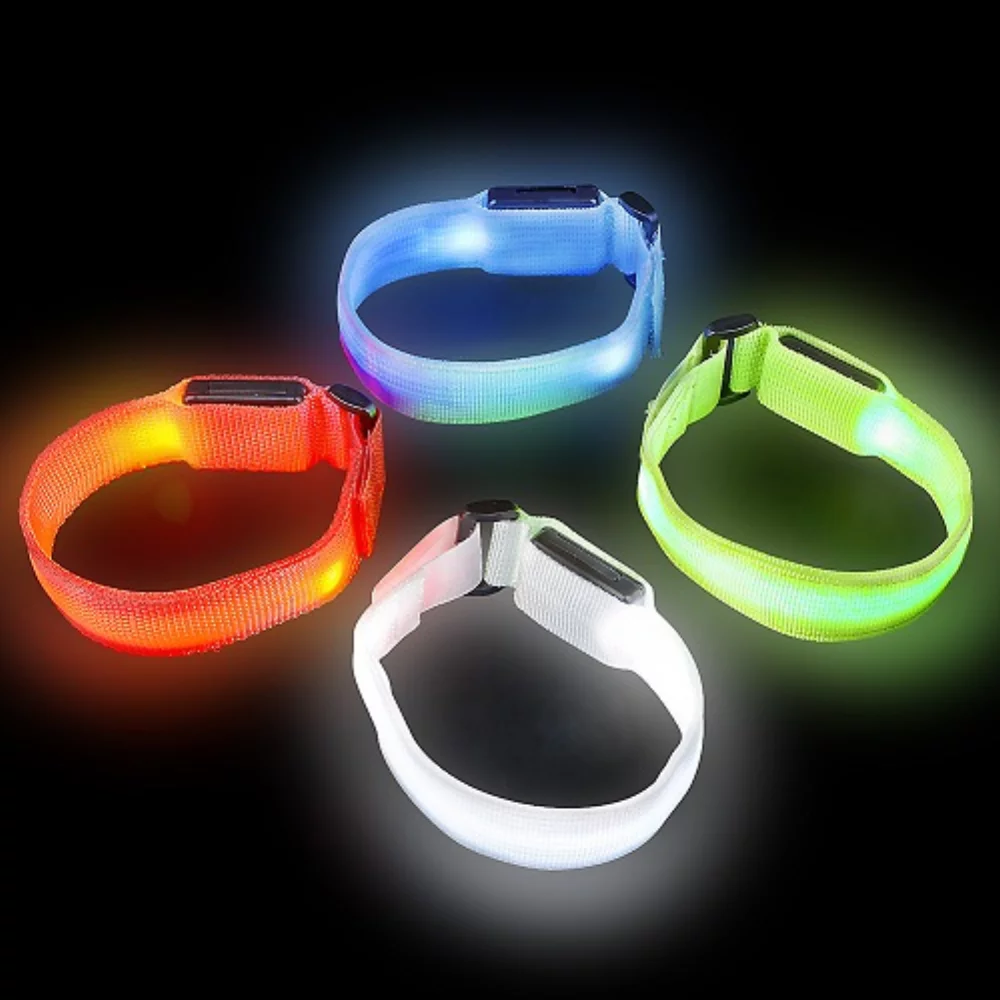 Brassard LED (couleurs assorties)