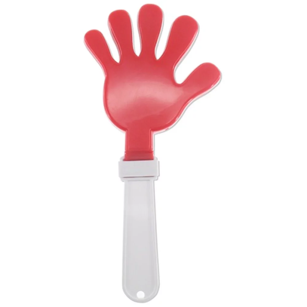 11" Red Plastic Hand Clapper