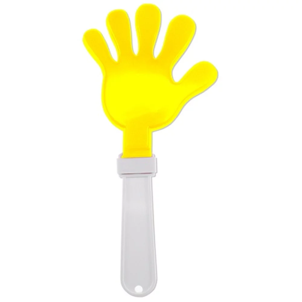 11" Yellow Plastic Hand Clapper
