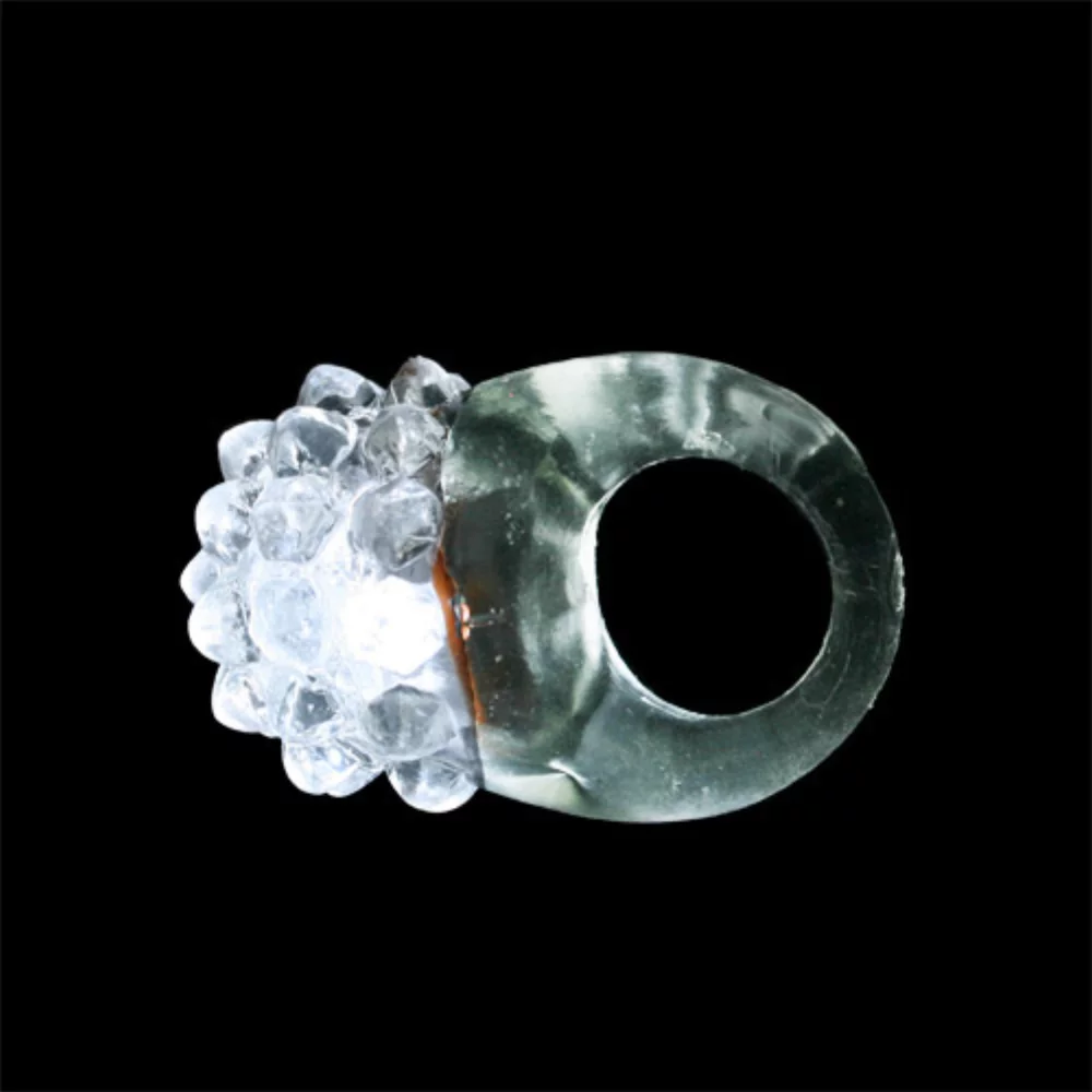 Bague lumineuse à la framboise claire