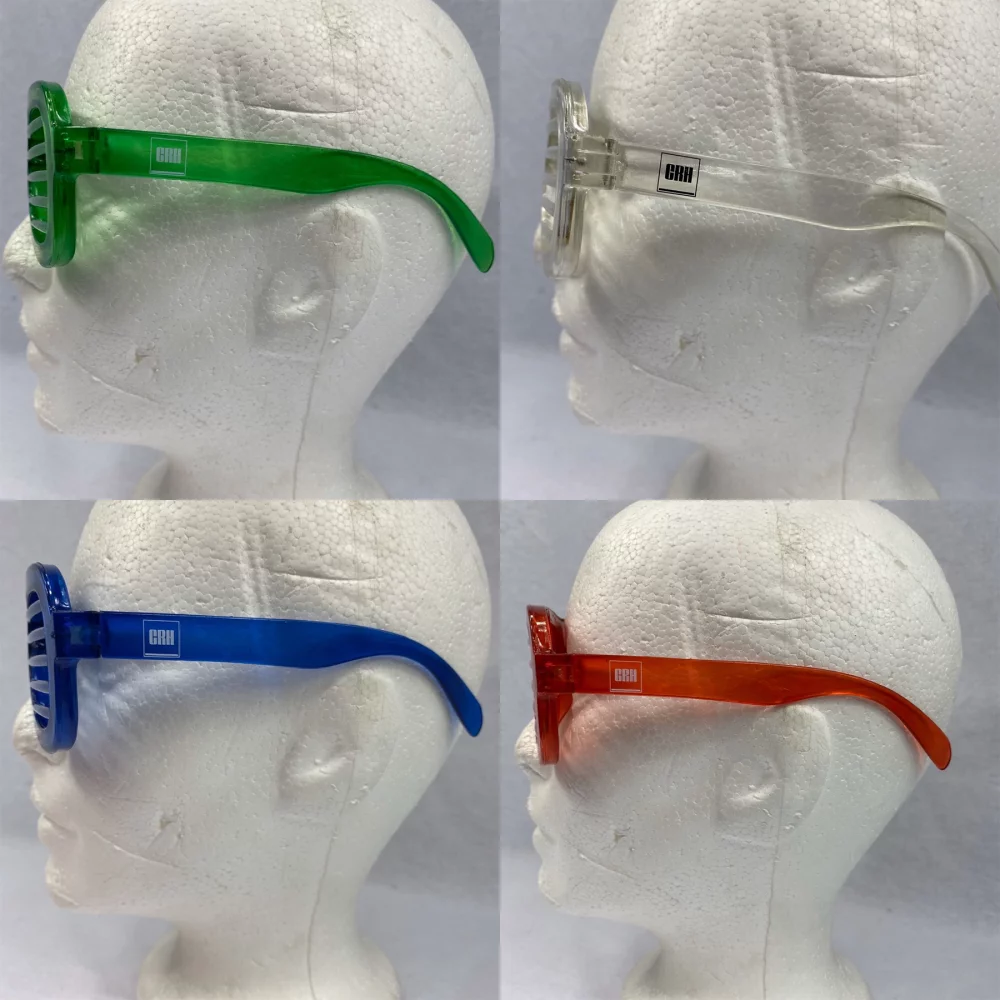 Lunettes à fentes lumineuses