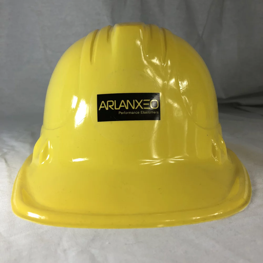 Casque de chantier jaune