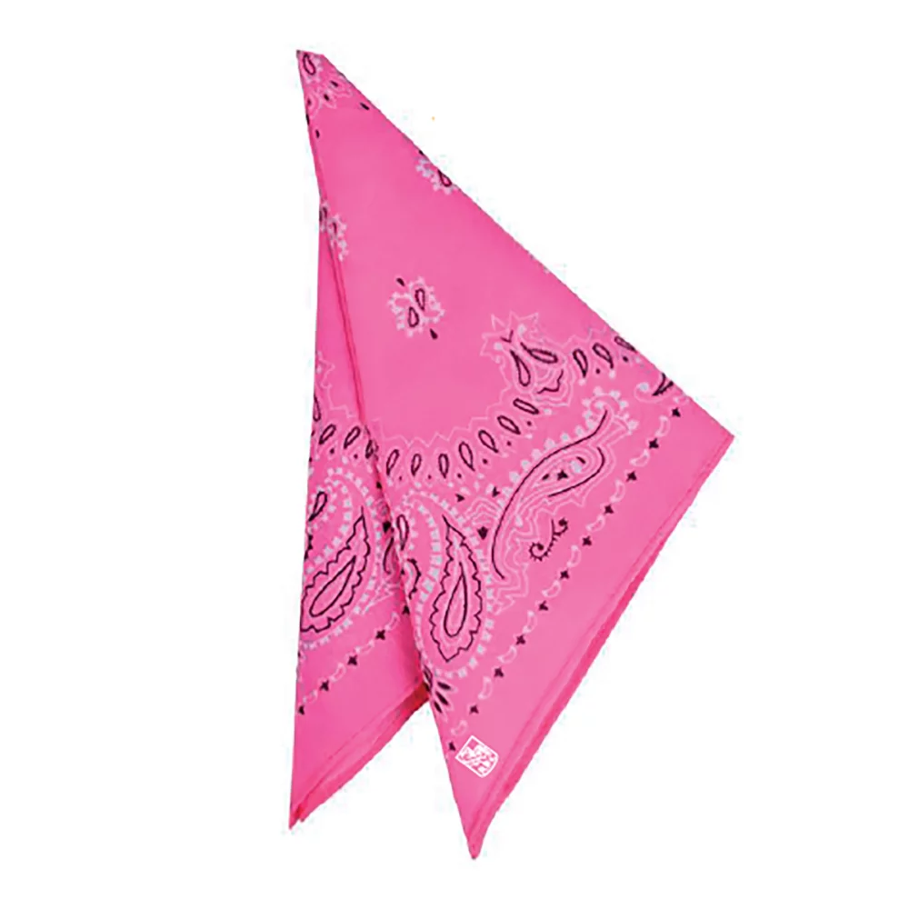 Neon Pink Bandana (19"x19")