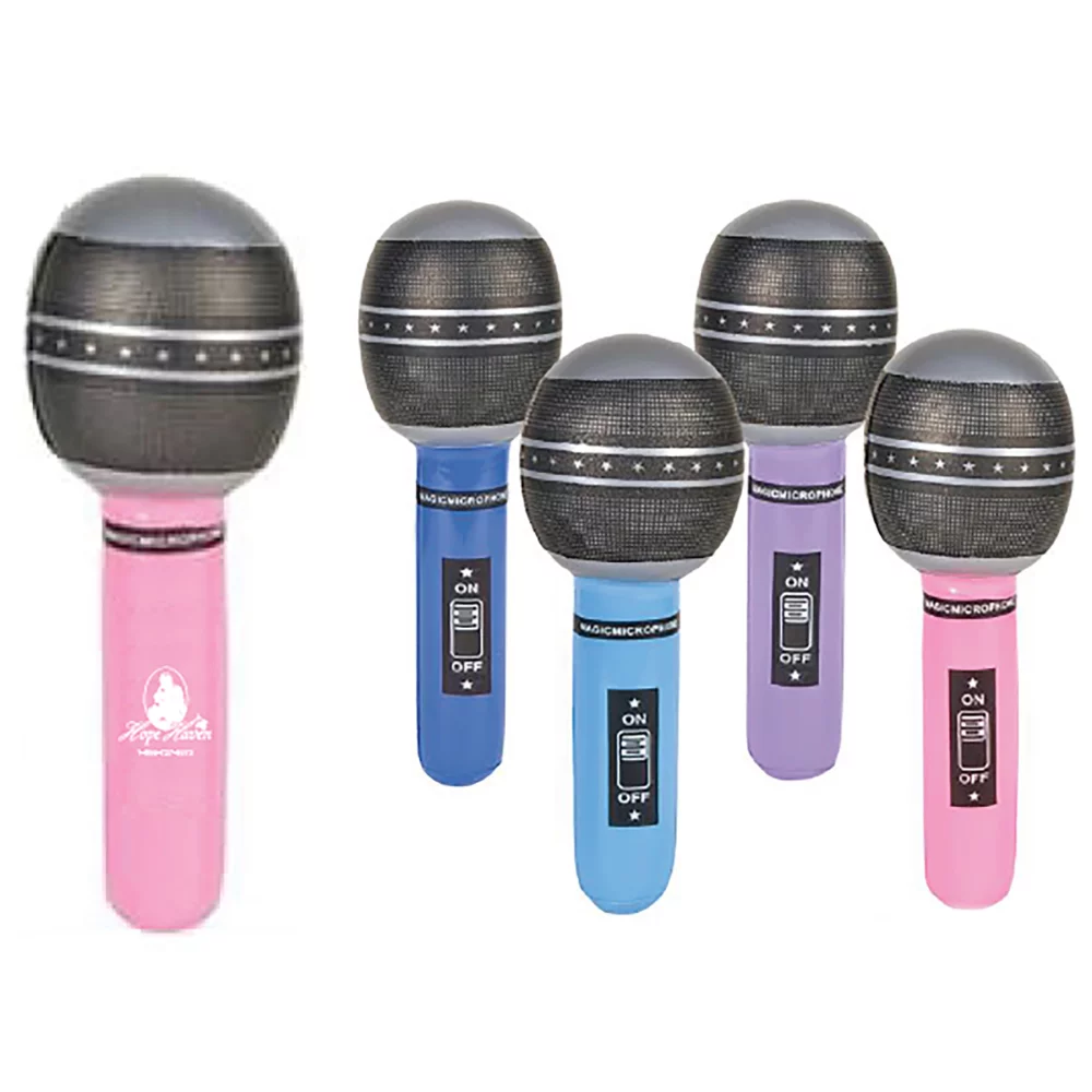 Microphone gonflable de 10 pouces