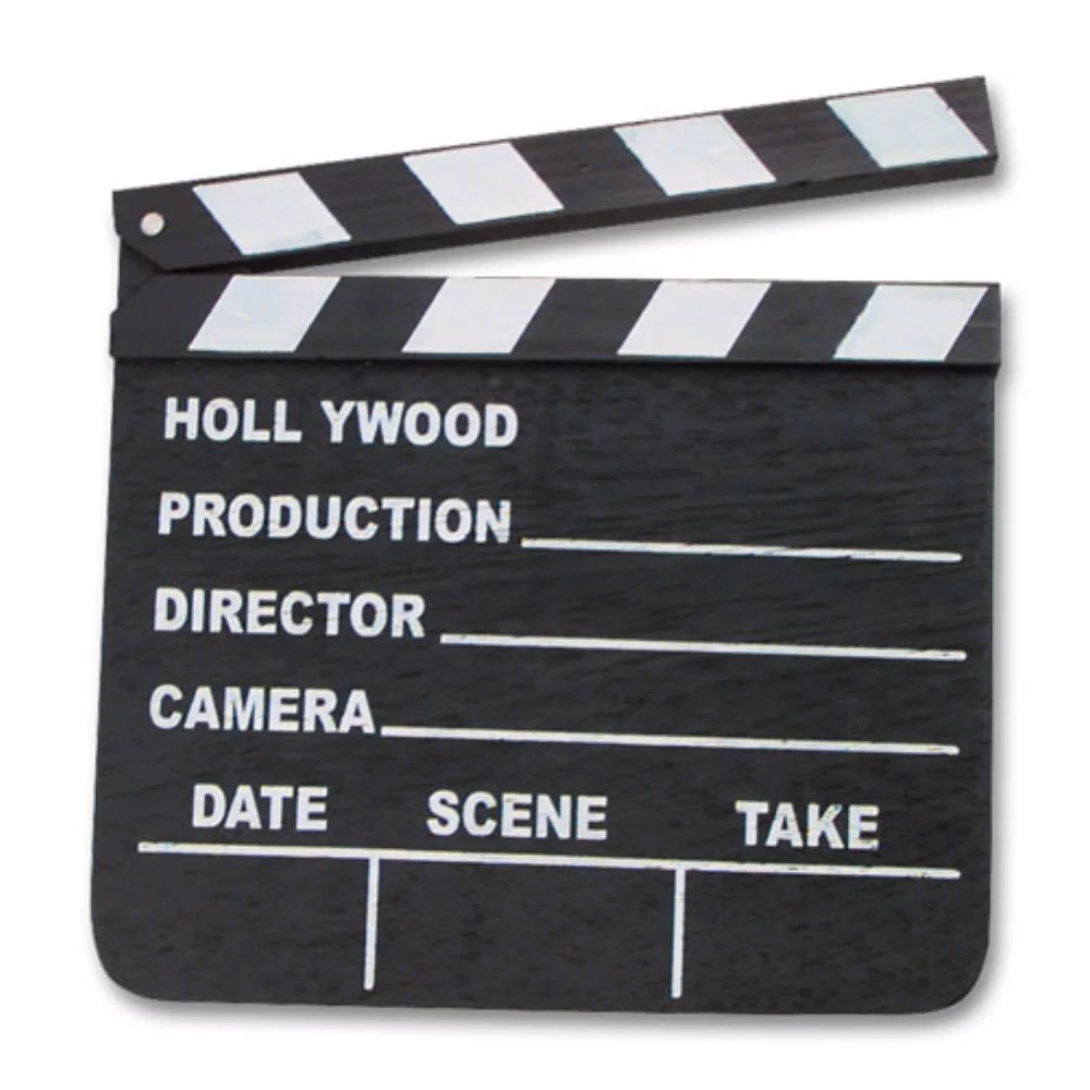 Movie Clapboard (7"x8")