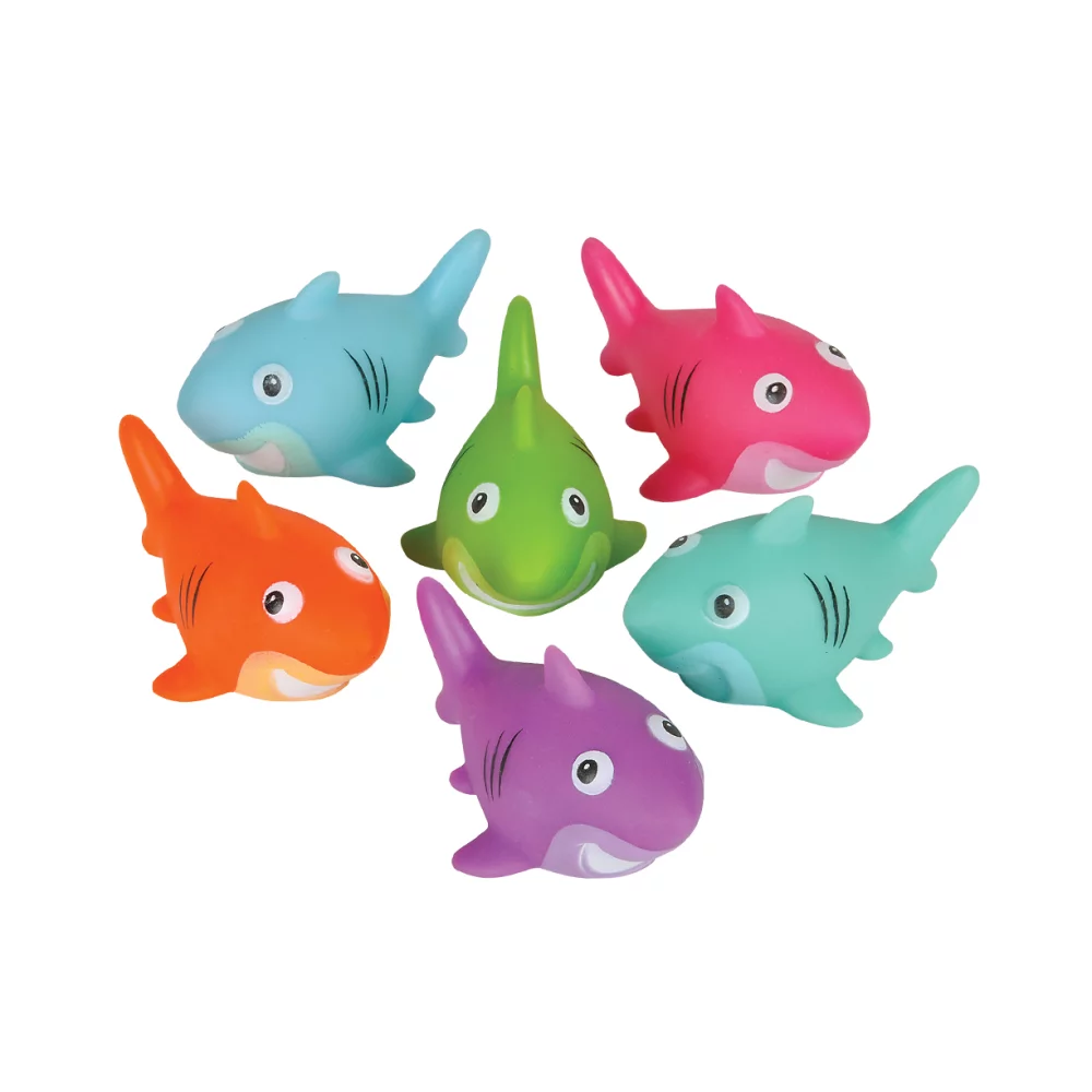 Requin en caoutchouc de 2 pouces