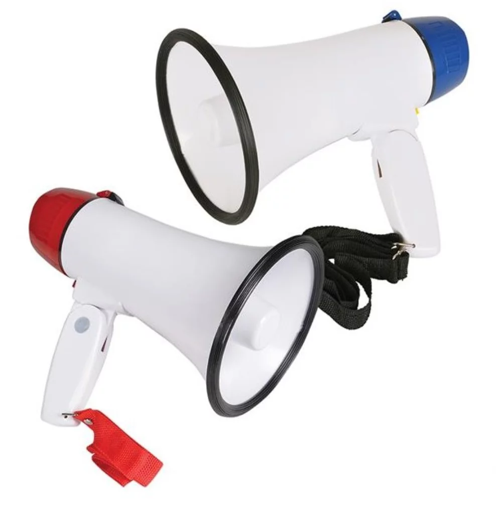 8" Battery Operated Megaphone