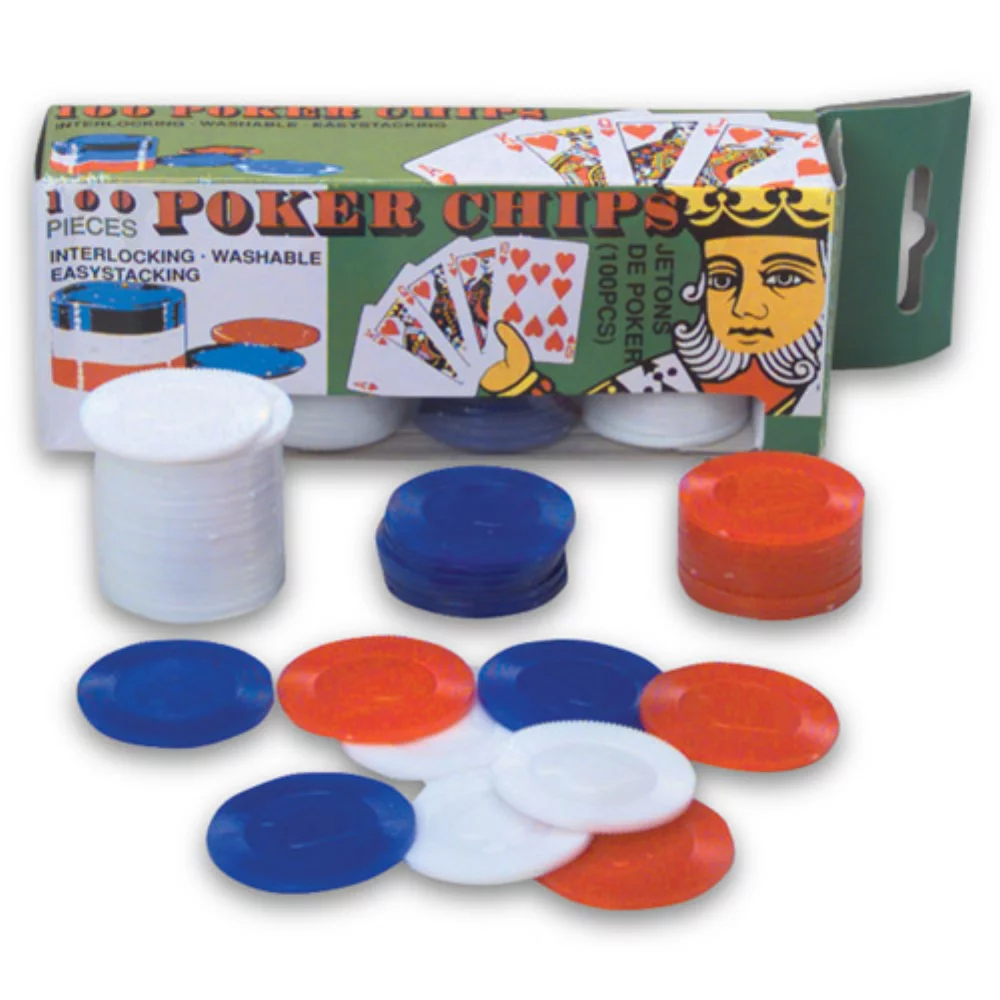 Jetons de poker ronds de 1 1/2 pouces.