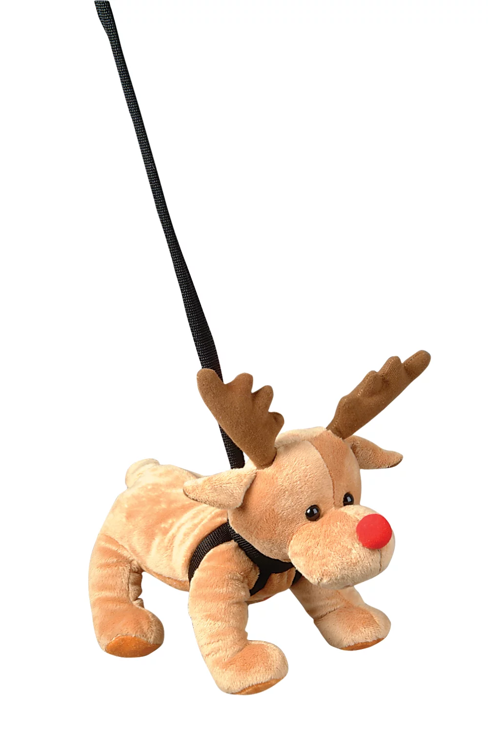 Renard en peluche de 12" avec laisse