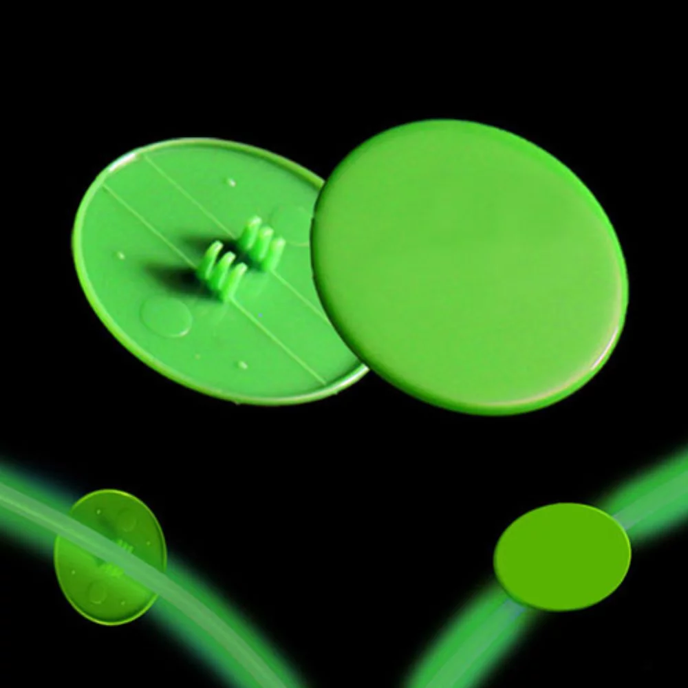 Médaillon vert à clipser
