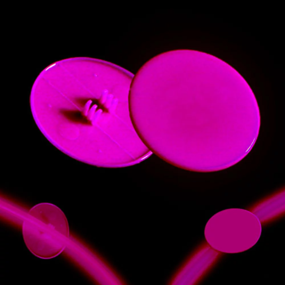 Médaillon rose à clipser