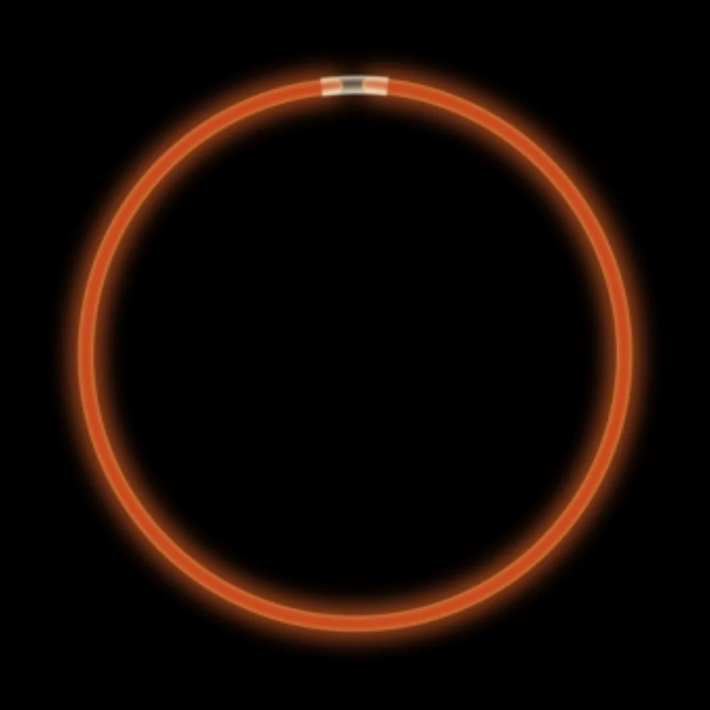 22" Orange Glow Necklace