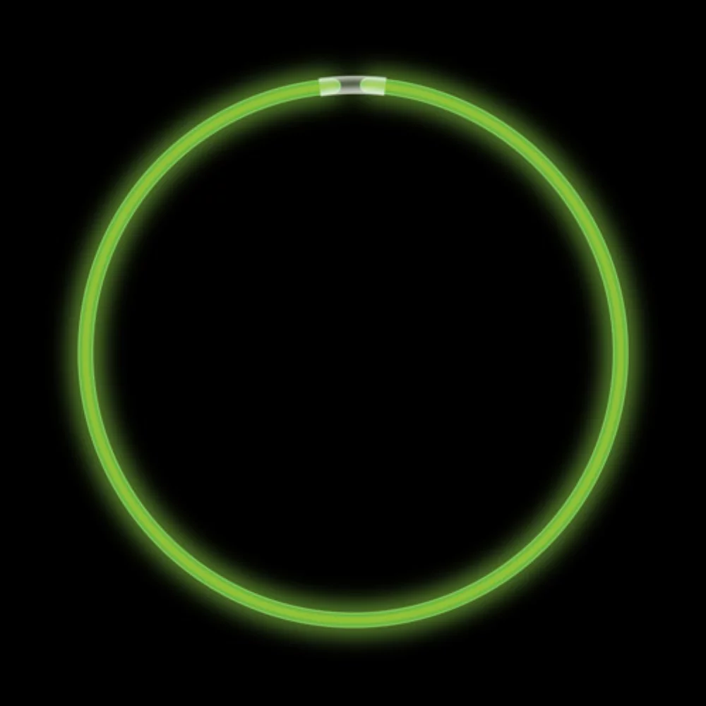 22" Green Glow Necklace