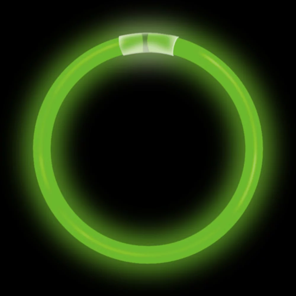 8" Green Glow Bracelet