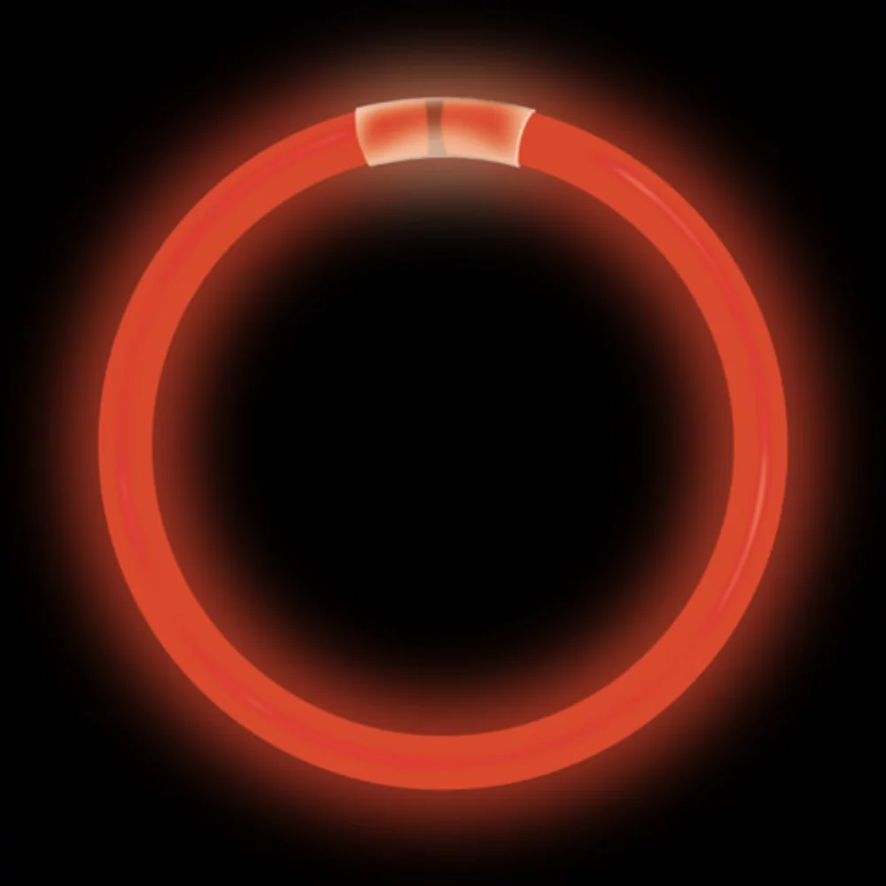 8" Red Glow Bracelet