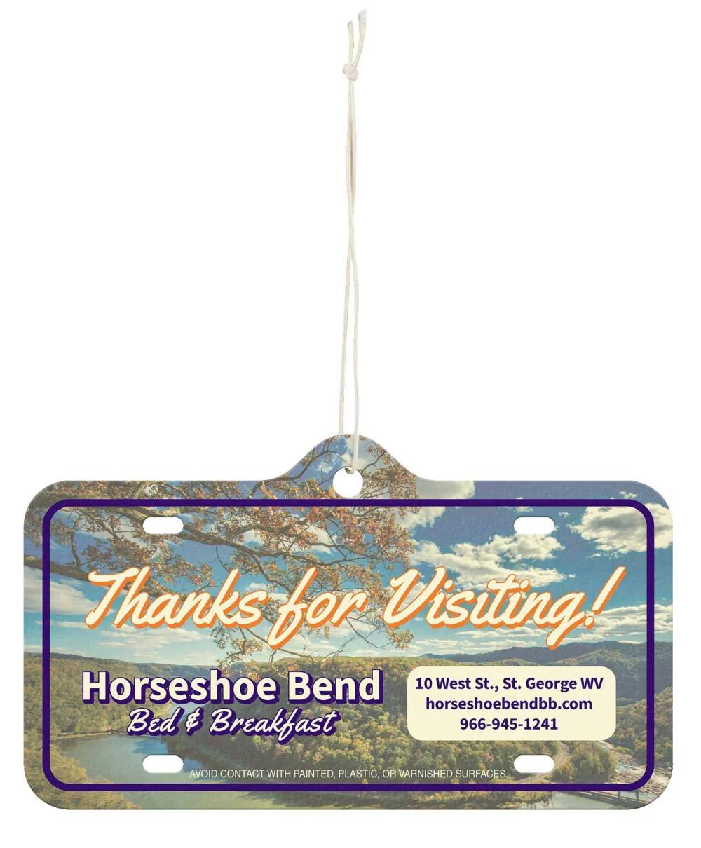 9" Custom Scented Air Fresheners