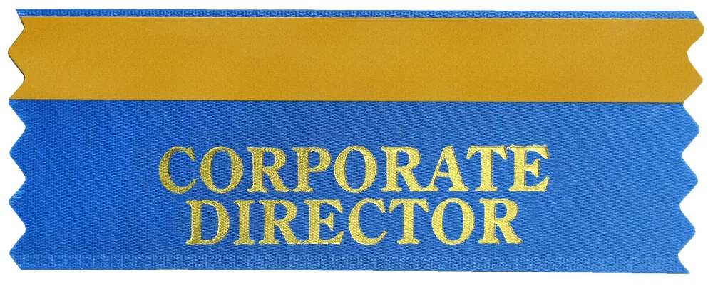Custom Horizontal ID Ribbons 2" x 3"