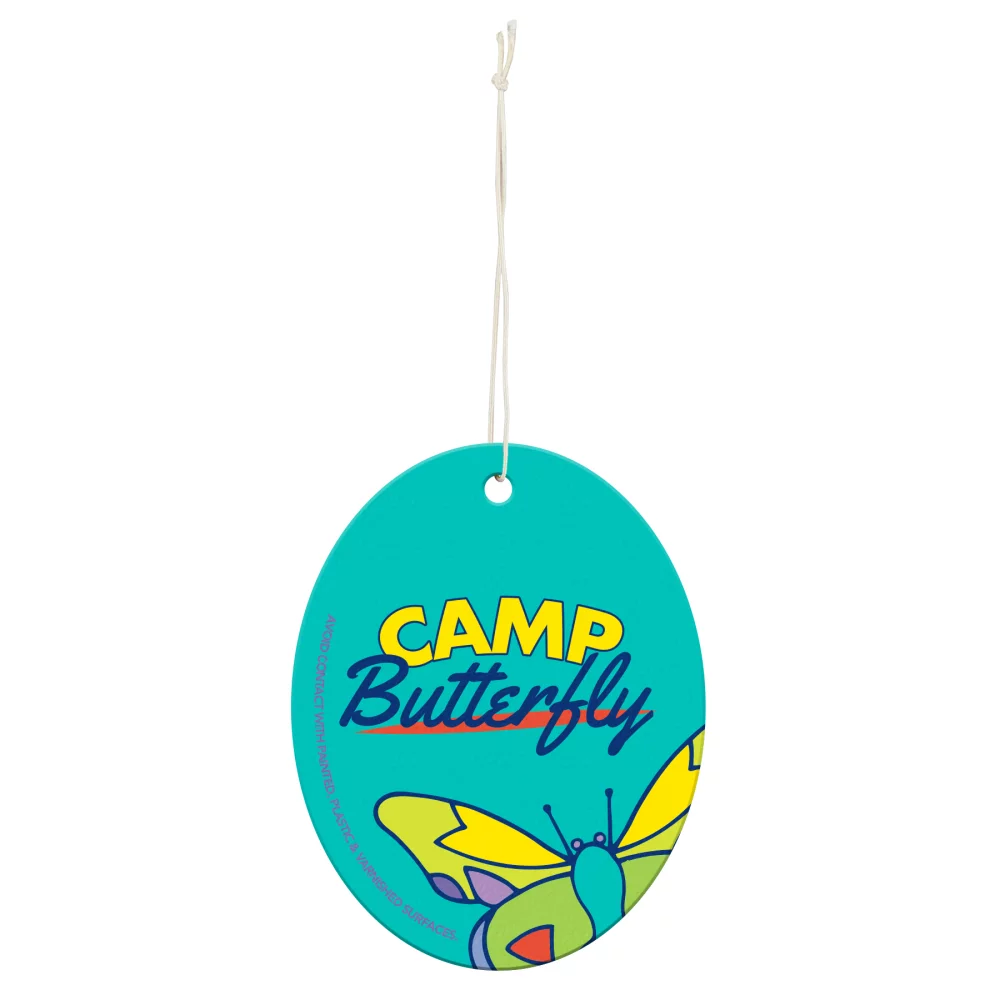 Étiquette pour rafraîchisseur d'air en papier - Ovale (2,75" x 3,5")