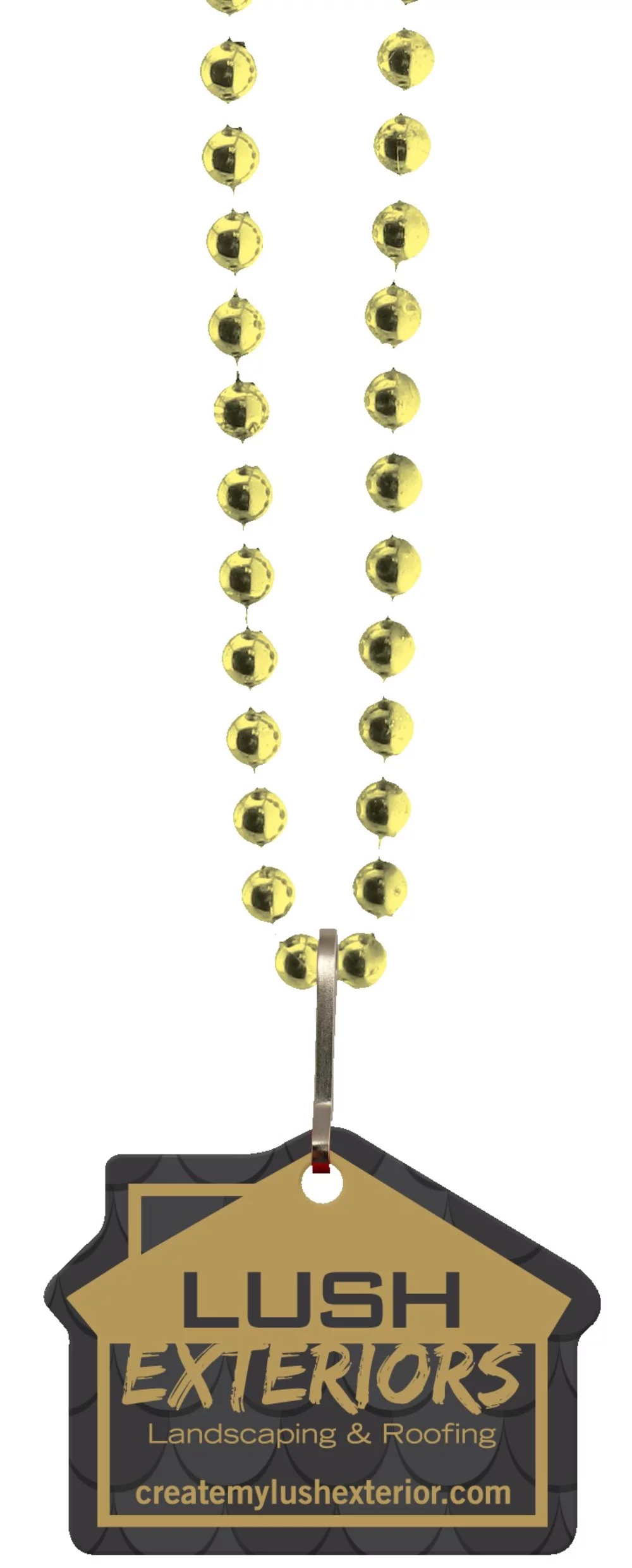 Perles de gemmes personnalisées en styrène de 60 mm jusqu'à 4 pouces carrés.