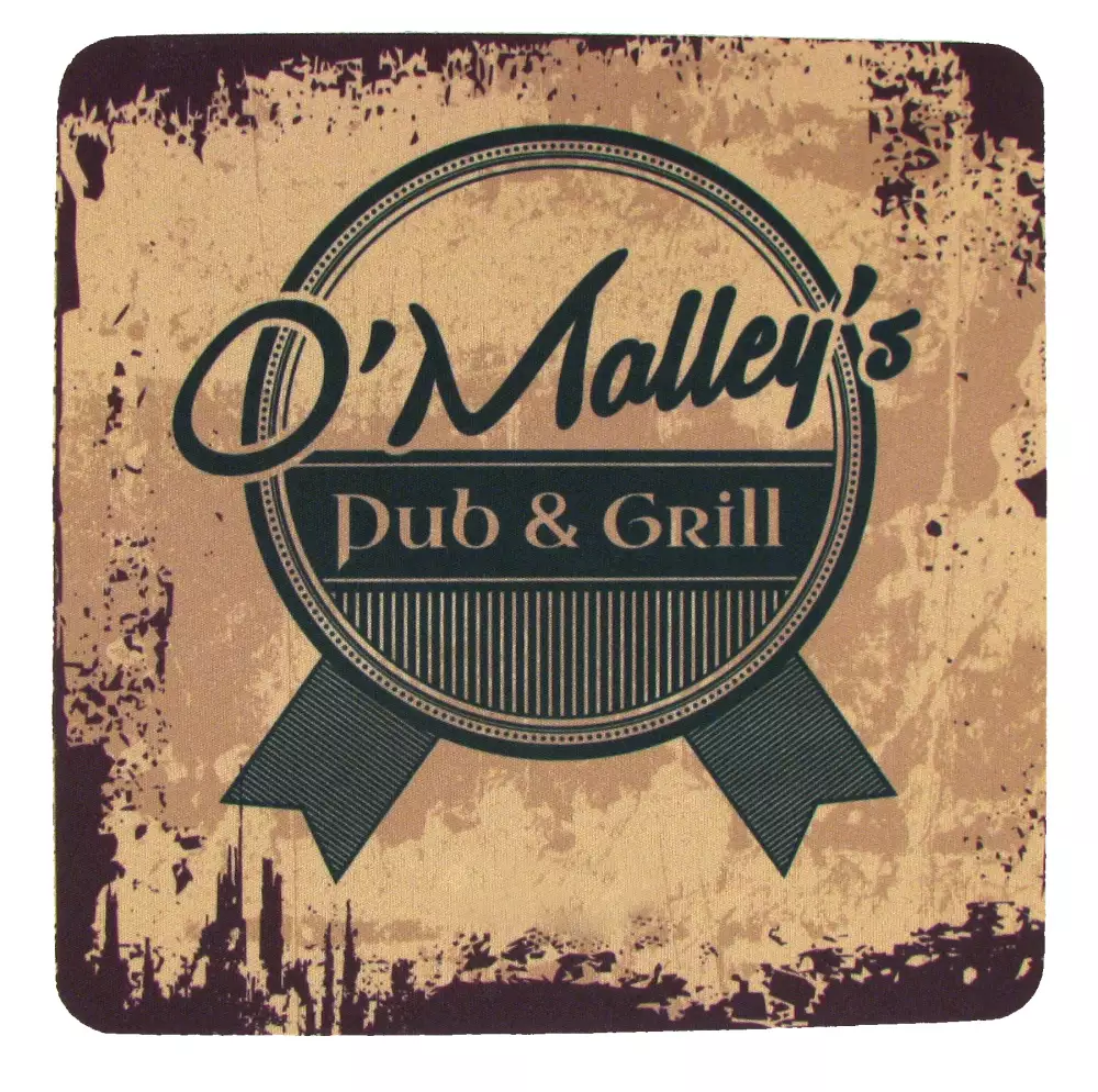 Square Ice Bucket Coaster