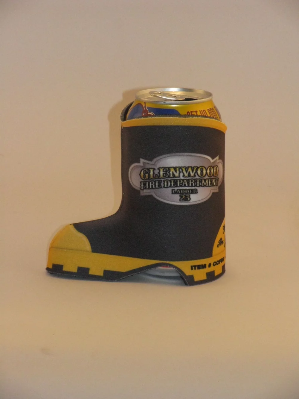 12oz Fire Boot Can Hugger