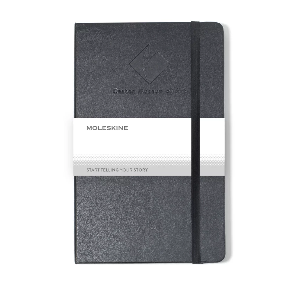 Moleskine® Hard Cover Ruled Large Notebook - Black