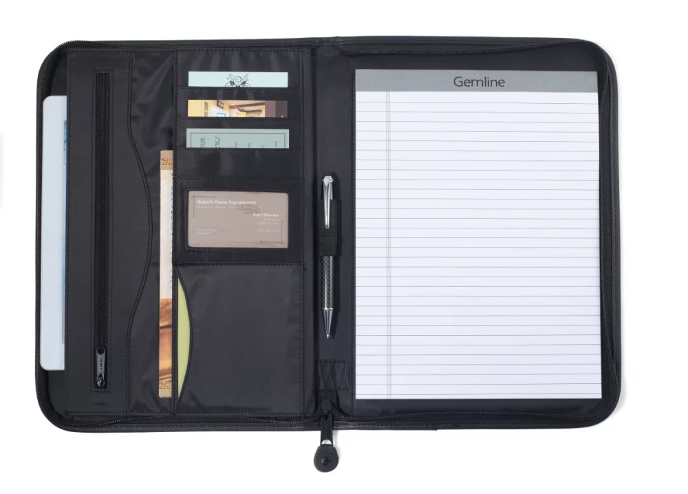 Deluxe Executive Padfolio - Black