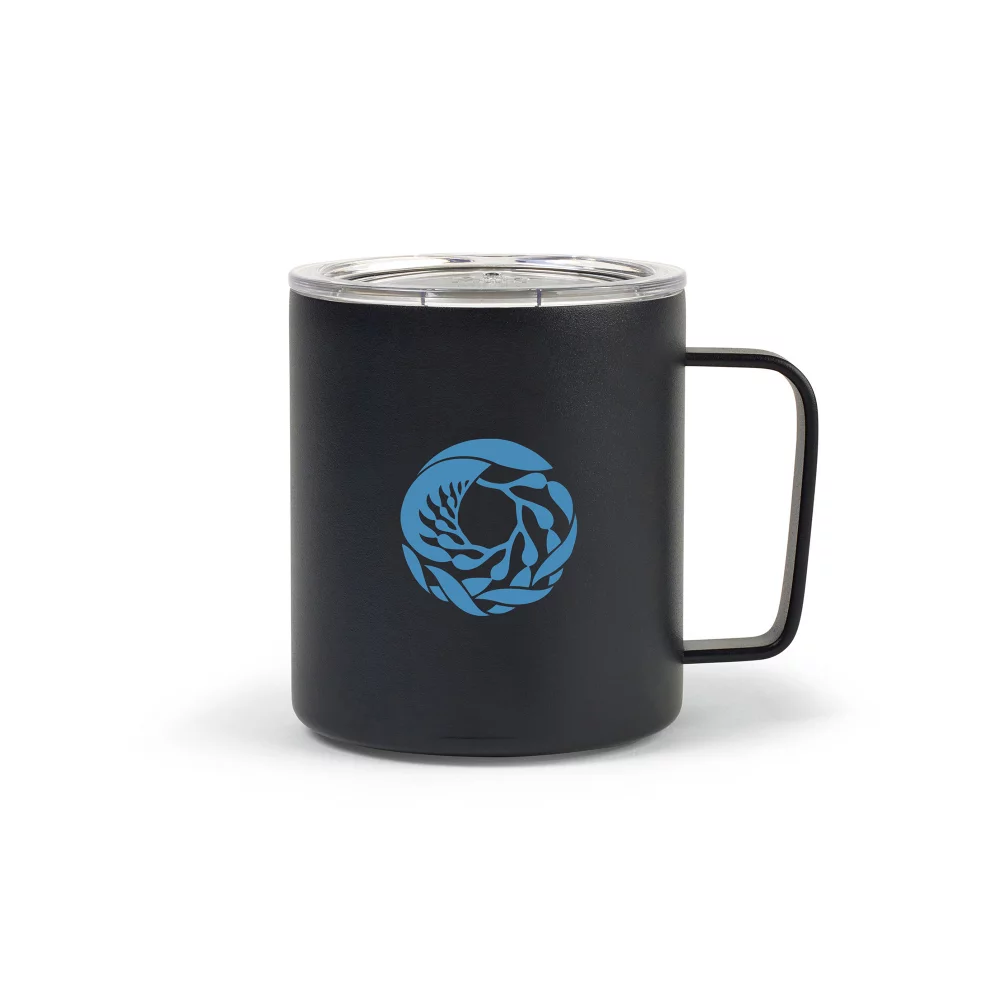 Tasse de camping isolée sous vide MiiR® - 12 oz. - Poudre noire
